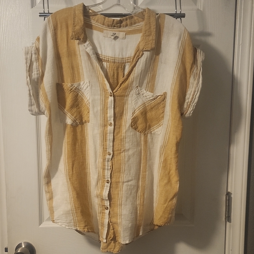 Thread And Supply Linnen/ Cotton Top XL